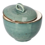 Fine Porcelain Sugar Bowl With Lid