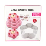 Stainless-Steel Three-Piece Flower Mold