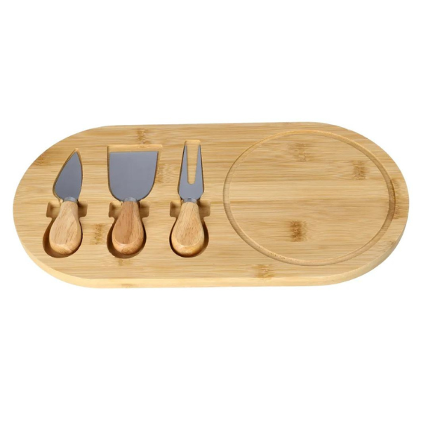 Oval Cheese Serving and Cutting Board