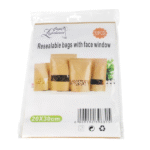 Paper Resealable Packaging Bags-Pouches