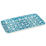 Rectangular Serving Plate Blue
