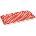 Rectangular Serving Plate Red