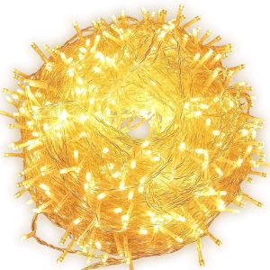 LED Fairy String Light Inter-Connecting Clear Cable Warm White 10M ZYF-76L