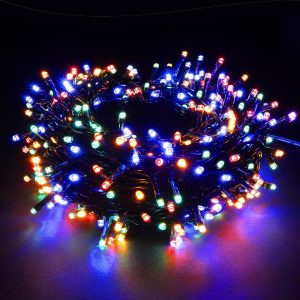 RGB Black Cable Fairy String Light Inter-connecting 20M ZYF-79L
