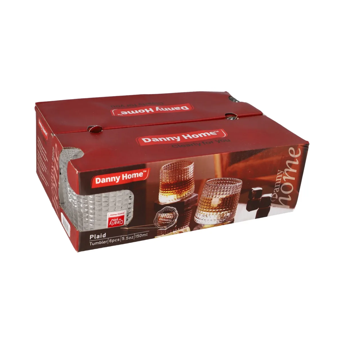 f25-6919880300183-xsxo87-j6F Plaid Rotating Crystal Glasses 6PCS