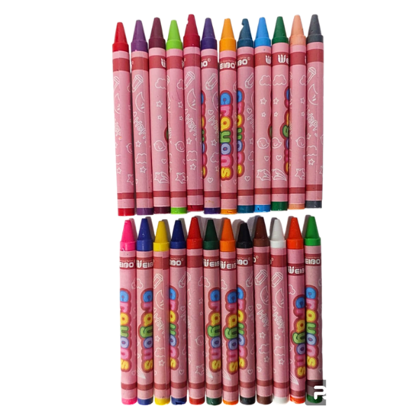 24 Piece Crayons