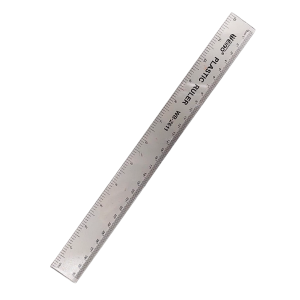Transparent 30cm Easy Grab Ruler