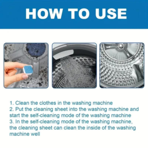 Washing Machine Cleaner Tablets pack of 3-3