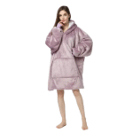 Oversized Plush Blanket Hoodies One Size Fits All