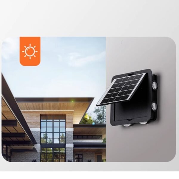 8 LED Decorative Solar Rechargeable Wall Lights3
