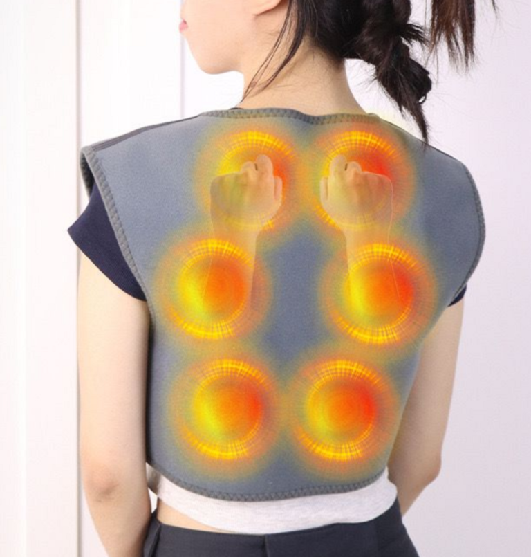 USB Heat Soothing Vibrating Massage Vest2