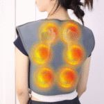 USB Heat Soothing Vibrating Massage Vest2