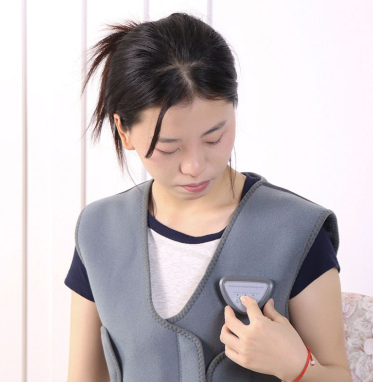 USB Heat Soothing Vibrating Massage Vest1