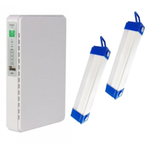 8800mAh UPS with Pack of 2 15cm Rechargeable Tube Light