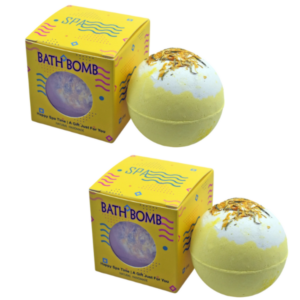 Classic Lemon Grass Scented Bath Bomb Pack of 2