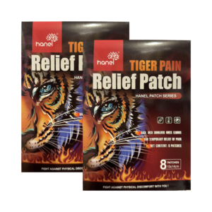 2 x Tiger Pain Body and Joint Relief Patches