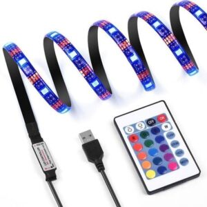 USB Powered LED Strip Light for TV's 2m RGB Prepack