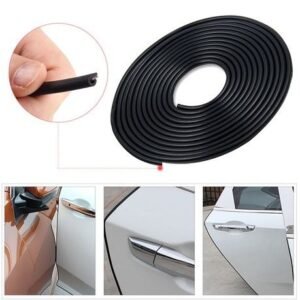 Car Door Dent Protector Strip - Black
