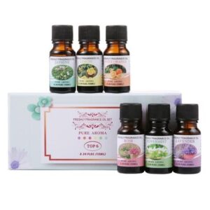 10ml Essential Oil Pure Aroma Fragrance Oil - Pack of 6