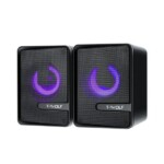 T-WolF S3 RGB Gaming Speakers Wired Dual Computer Colorful Bass LoudSpeaker