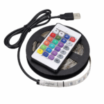 2M 5V USB RGB Cable LED Strip Light TV Background Lighting