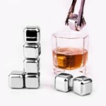 Stainless Steel Chilling Cubes - Set of 8