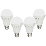 4 x 7W Smart Rechargeable B22 LED Bulbs