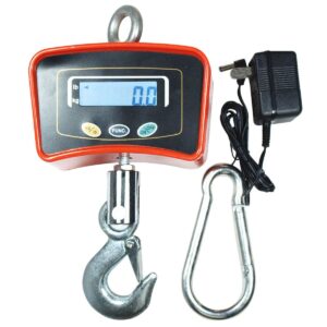 Rechargeable Digital Hanging Crane Scale - 500KG