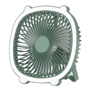 Baihuo MY-7497 Rechargeable 3 Speed Fan 5V 1A With 2 Setting LED Light