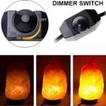 JG20375554 220V Crystal Himalayan Salt Lamp With Dimmer Control Switch