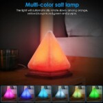 JG20375555 Pyramid Himalayan RGB Salt Lamp With USB Cable