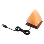 JG20375555 Pyramid Himalayan RGB Salt Lamp With USB Cable