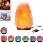 JG20375561 USB Powered Crystal Salt Lamp RGB