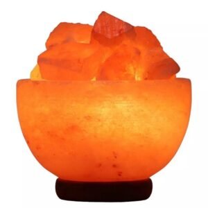 Jiageng JG20375557 Bowl Himalayan RGB Salt Lamp With USB Cable
