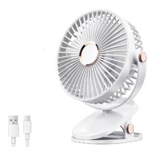 MY-7482 Rechargeable Clip On Fan 5 Speed Mode