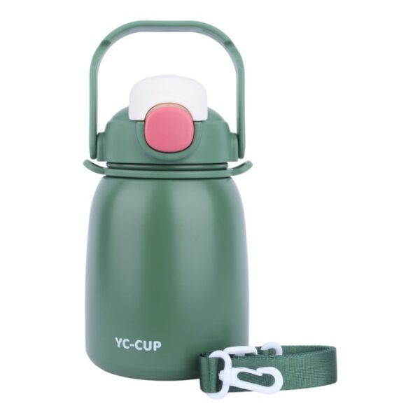 800ml Vacuum Insulated Bottle - Green