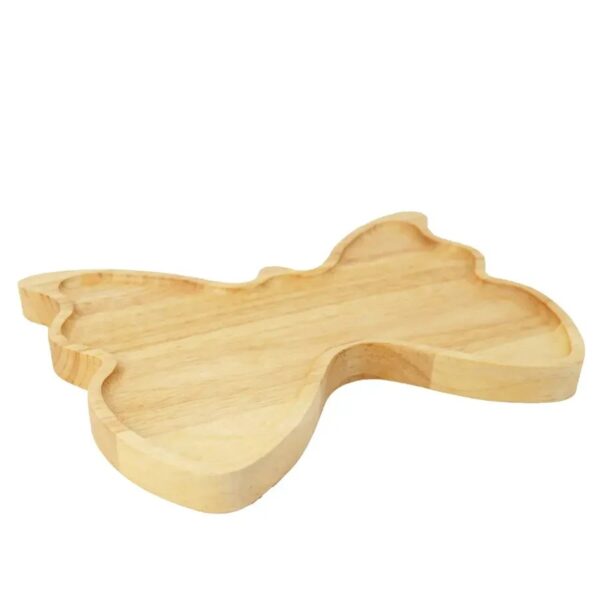 Wooden Butterfly Fruit Plate 19cm x 26