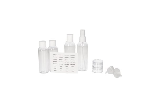 Travel Bottle Essentials Set of 8pcs