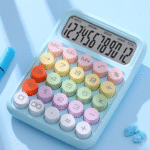 Electronic Calculator -Blue