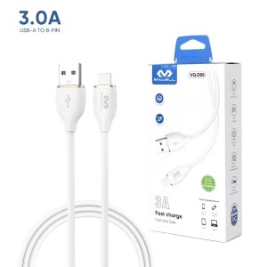 Miccell D09 USB to Lightning Fast Charging TPE Cable