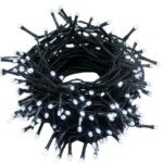 Blue 20M LED Inter-Connecting Black Cable Fairy Light