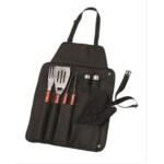 BBQ Grill Master Apron Set With Tools
