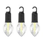 Rechargeable Water-Resistant Hanging Outdoor Light – 3 Packs