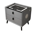 Multifunctional Smart Bedside Table – Wireless Charger, LED Light And Bluetooth Sound System