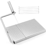 Multipurpose Stainless Steel Kitchen Slicer – Cheese, Butter, Ham, and Sausage Cutter