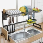 Iron Art Kitchen Rack – 85 cm