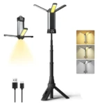 2000 Lumen LED Work Light With Adjustable Portable Folding Stand