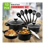 Non-Stick Cookware Cooking Pot Set – 13 Pieces
