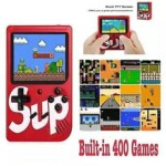 Sup Game Box 400-in-1 Retro Video Handheld Game Console With Controller – Red