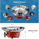 Portable Outdoor Folding Windproof Camping Hiking Picnic Gas Stove Burner